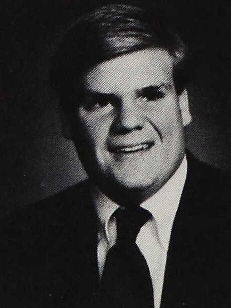 Chris Farley, 1982 Edgewood High School yearbook photo